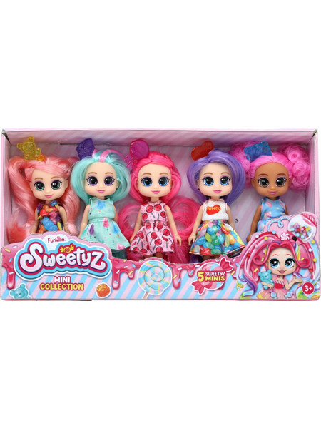 Sweetyz SYZ81073 Σετ 5 Κούκλες για παιδιά 3 ετών+