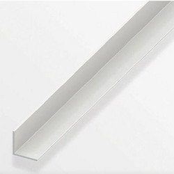 Προφίλ Γωνιακό Πλαστικό PVC Λευκό 100x1.5x1.5εκ