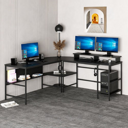 Hanah Home Greta Matte 7042 Γραφείο Black 180x74x60cm 506MNR3345