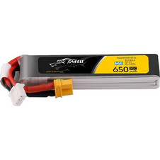 Συσσωρευτής Lipo Tattu 2s 650mAh 95C 7.6V HV z XT30 Long-Pack