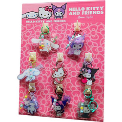 Hello Kitty Cinnamoroll Kuromi assorted keychain