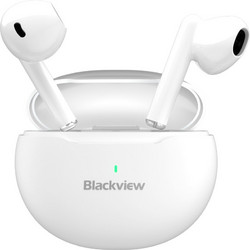 Blackview AirBuds 6 Ακουστικά Bluetooth Earbud Ανθεκτικά στο Νερό White