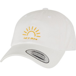 Miss Tee Let It Shine Ανδρικό Καπέλο Visor Υφασμάτινο Λευκό
