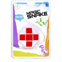 Κύβος Ταχύτητας Magic Snake 3+ 588-2A Λευκό-Kόκκινο