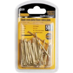 Σετ Καρφιά με Επίπεδη Κεφαλή 1.8x40mm 50g σε Χρυσό Χρώμα Bossram 683711