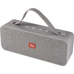 T&G TG-521 Ηχείο Bluetooth 6W με Ραδιόφωνο Γκρι
