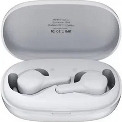 Remax TWS-6 Ακουστικά Bluetooth In Ear Ανθεκτικά στο Νερό White