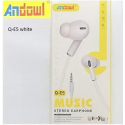 Andowl AN-Q-E5 Handsfree In-Ear 3.5mm White