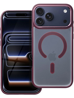 MATTE MAG COVER Θήκη συμβατή με MagSafe για iPhone 17 Pro, Κόκκινη