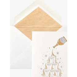 Σετ Ευχαριστήριες Κάρτες Smythson Champagne Cards