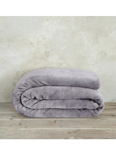 ΚΟΥΒΕΡΤΑ ΜΟΝΗ (160x220) COPERTA SMOKY LILAC NIMA 35349