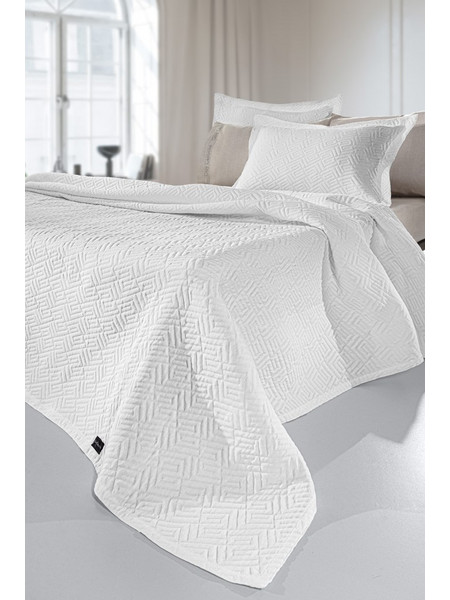 Κουβέρτα Pattern White - Guy Laroche - 245X260