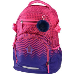 Σακίδιο πλάτης Play 41x31x21cm Sunset Apollo 251 pink purple pom pom