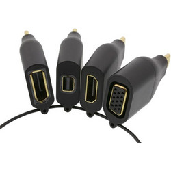 Deltaco Office Σετ Ανταπτόρων USB-C ADAPTER RING, mDP, DP, VGA, HDMI USBC-AR1