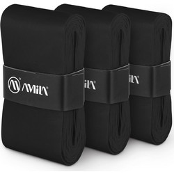 Ταινία Λαβής Ρακετών AMILA Overgrip Μαύρο 3 Τεμ