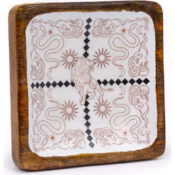 Big Square Trinket Tray 15x15x2.5cm - Hop Hare