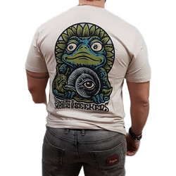 Element - ELYZT00654 - Timber The Frog SS - TEG0/Oat Milk - T-shirt - ecru