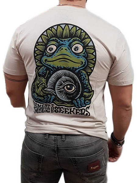 Element - ELYZT00654 - Timber The Frog SS - TEG0/Oat Milk - T-shirt - ecru