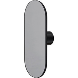 Κρεμάστρα Τοίχου Ovali 7x4x16cm Black Aytm