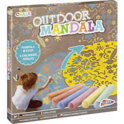Grafix - Outdoor Mandala - 6 pcs chalk (610002)