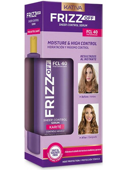 Kativa Frizz Off Sheer Control Serum Μαλλιών για Φριζάρισμα 200ml
