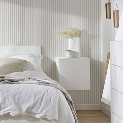 Estiatherm 3D Πάνελ τοίχου Linerio M-Line White, 2650 x 122 x 12mm