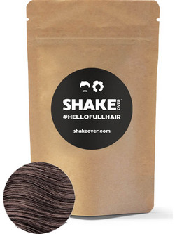 Shake Over Refill Pack Building Zinc-Enriched Medium Brown Νανοΐνες κατά της Τριχόπτωσης 60gr