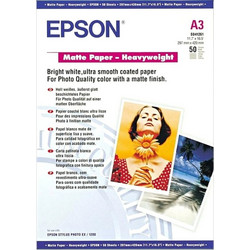 Φωτογραφικό Χαρτί EPSON A3 Heavyweight Matte 167g/m 50 Φύλλα (C13S041261)