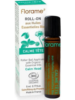 Florame Calm Head Roll On Βιολογικό Αιθέριο Έλαιο 5ml