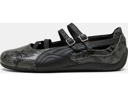 Puma Speedcat Γυναικείες Μπαλαρίνες 405326-02 Cool Dark Gray-PUMA Black