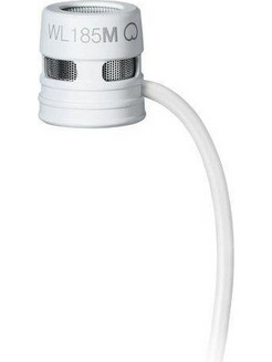 Shure WL185M Low-Profile Μικρόφωνο Πέτου Λευκό - Shure