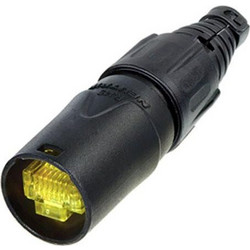 Neutrik NE8MX-B etherCON RJ45 Cable Connector Carrier (Black) - Neutrik