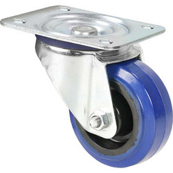 Adam Hall 372081 - Swivel Castor 80 mm με μπλε ρόδα - Adam Hall