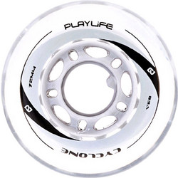 PLAYLIFE Cyclone Wheels + Bearins - 72mm/84A