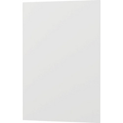 Κάτω Πλαϊνό Κουζίνας Modest Λευκό 58x1.6x87