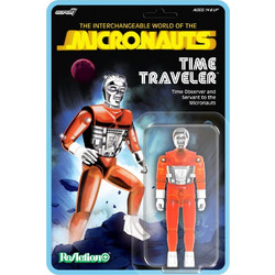 Super7 Micronauts ReAction+ Wave 04 Time Traveler Translucent Orange Φιγούρα