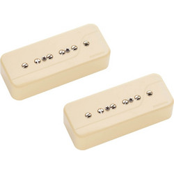 Fishman PRF-P9S-GC2 Fluence Greg Koch Gristle-Tone P90 Set Cream