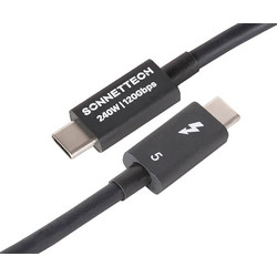 Sonnet Thunderbolt 5 Καλώδιο USB-C to USB-C 2m Μαύρο