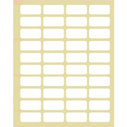 ΜΠΑΤΣΙΟΣ Ετικέτα Νο 25 24mm X 12mm λευκή αυτοκόλλητη