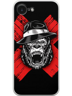 Θήκη Gorilla Mafia iPhone 17e Flexible TPU (Διάφανη Σιλικόνη)