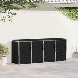 Αποθήκευση Κάδου Γυρίσματος for 4 Bins 240L Ανοξείδωτο Ατσάλι 3422239