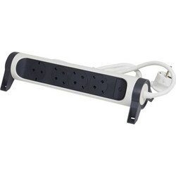 Πολύπριζο Legrand με διακόπτη 4 θέσεων 3m - White/Grey