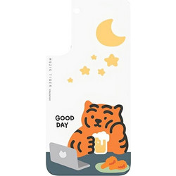 Samsung Muzik Tiger - θήκη για Samsung Galaxy S22+ 5G - Λευκό