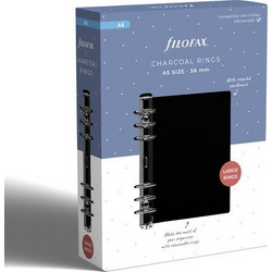 ΑΝΤΑΛΛΑΚΤΙΚΟΙ ΚΡΙΚΟΙ ΓΙΑ ORGANIZER FILOFAX A5 38mm CHARCOAL LARGE RINGS 11702188