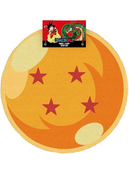 Dragon Ball Super Officially licensed Doormat 4 Stars Dragon Ball 50 x 50cm