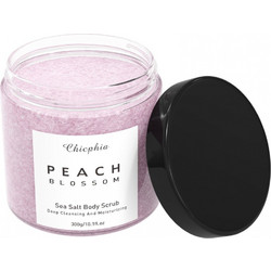 Chicphia Body Scrub Sea Salt Peach Blossom 300gr