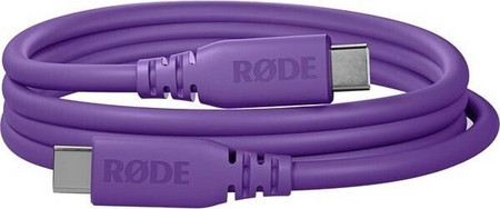 Rode USB 3.2 Cable USB-C male - USB-C 60W PD Μωβ 2m SC27-PU