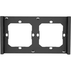 SONOFF Frame for switch M5 80 double 2-fold M5-2C-80-F (graphite/black)