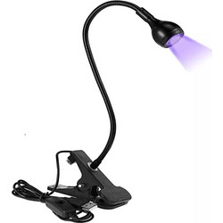 Λάμπα Πολυμερισμού Νυχιών UV/LED 3W Με USB Και Βάση Clip