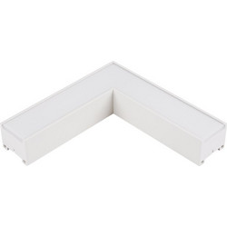 Γωνία LED dimmable για φωτιστικό γραμμικό μίνι 10,5W 1260lm θερμό φως 3000K λευκή - 21-601000